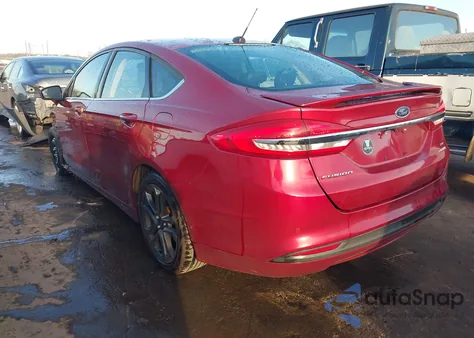 2018 Ford Fusion Se из США, поврежденный, VIN 3FA6P0HD7JR183658